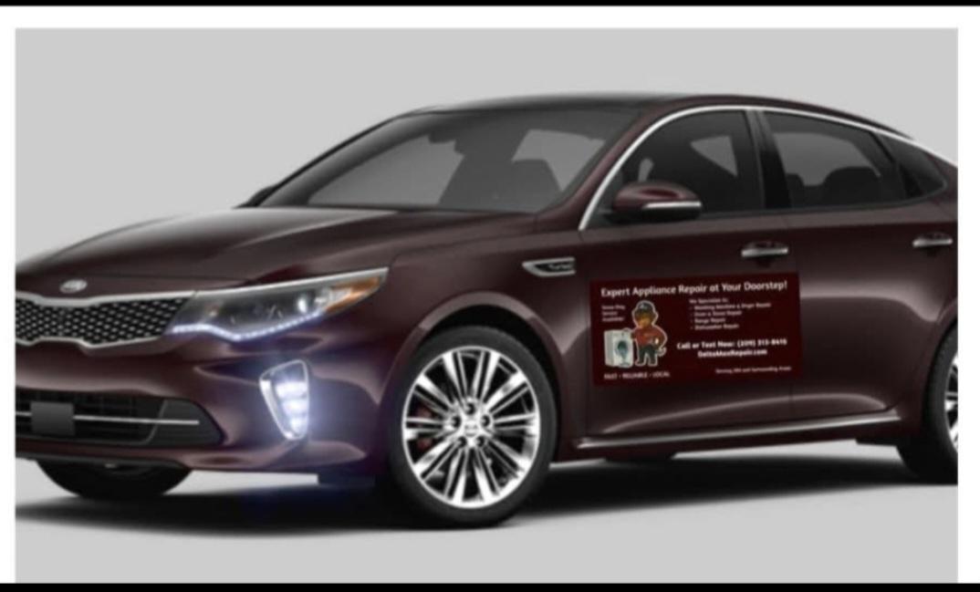 Delta Max branded service vehicle